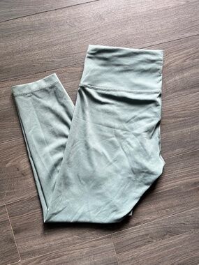 lululemon wunder train leggings plus size 16 teal